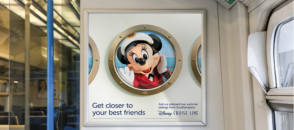 Havas London and Disney set sail with new cruise line OOH campaign